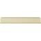 Ekena Millwork 5 3/4"H x 3 7/8"P x 6 3/4"F x 94 1/2"L, (10 5/8" Repeat), Dentil With Bead Crown Moulding MLD06X03X06DE - alternate 3